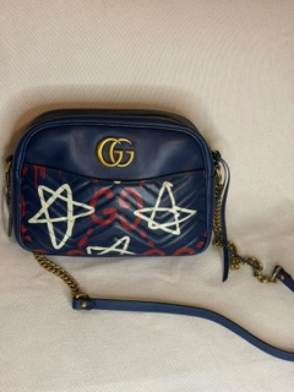 Gucci GG Marmont Ghost Camera Bag